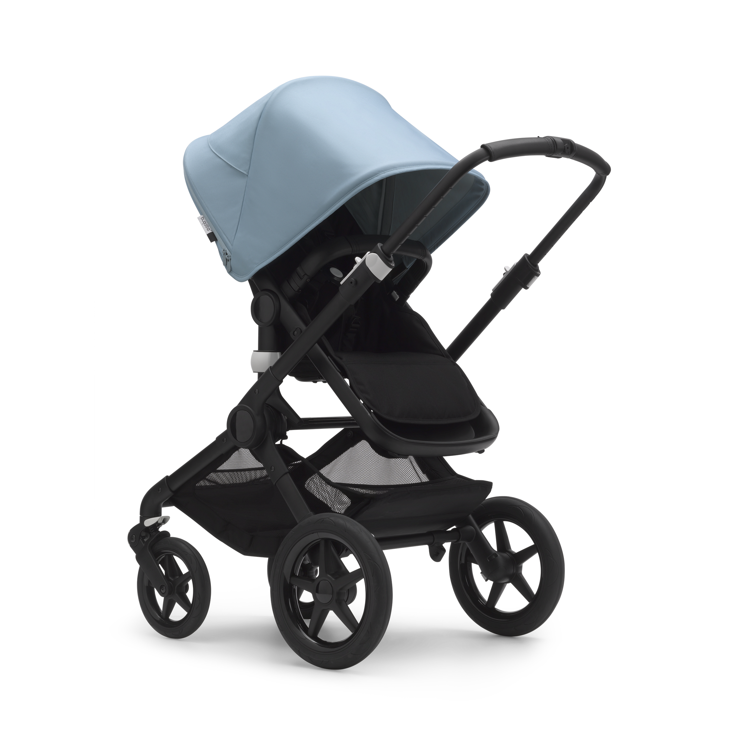 Bugaboo Fox 2 complete | BLACK/BLACK-VAPOR BLUE - Thumbnail Slide 1 van 2