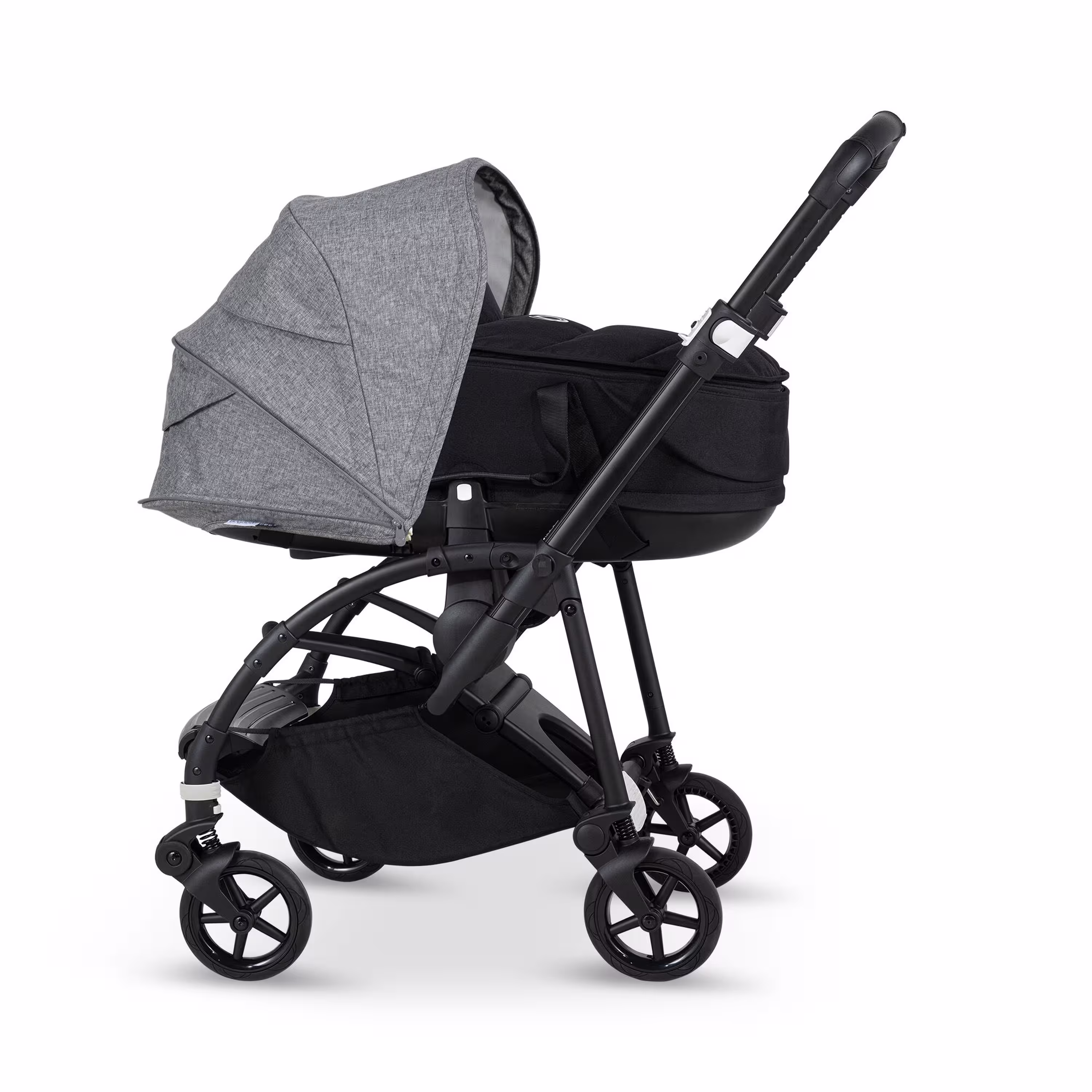 Bugaboo Bee6 sun canopy GREY MELANGE - Main Modal Image Slide 6 of 23