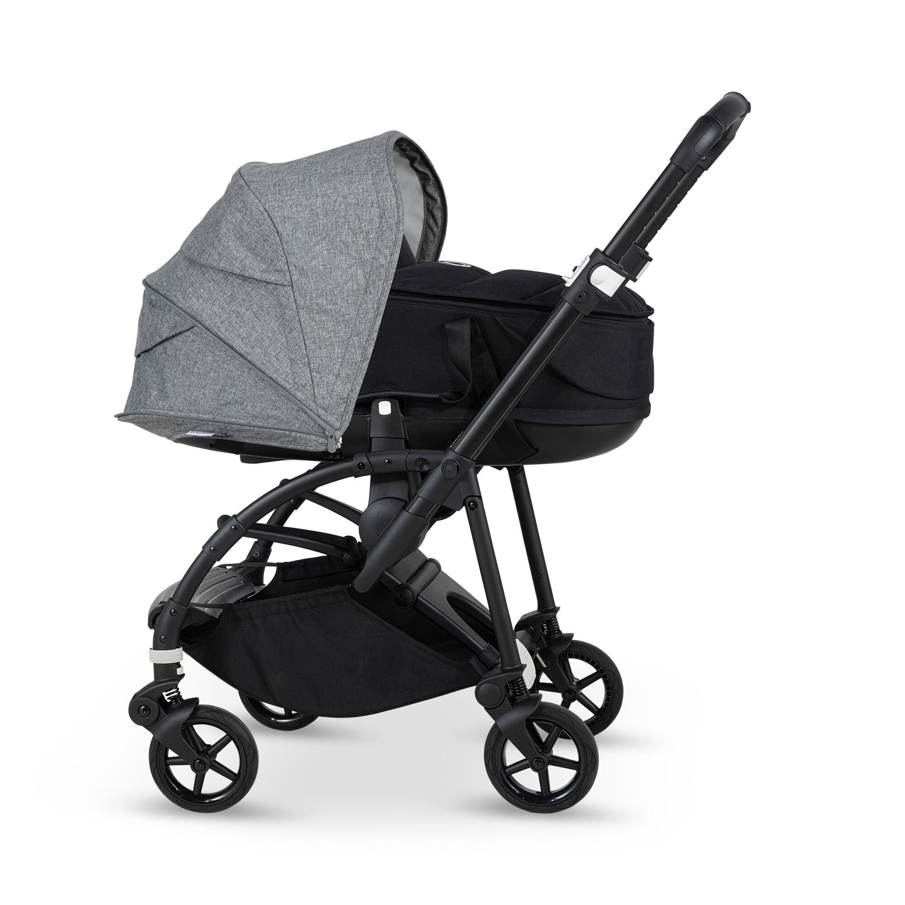 Bugaboo Bee6 sun canopy RW fabric NA GREY MELANGE - Main Modal Image Slide 6 of 23