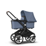 ASIA - Bugaboo Fox stroller bundle Black blue melange - Thumbnail Modal Image Slide 6 of 6