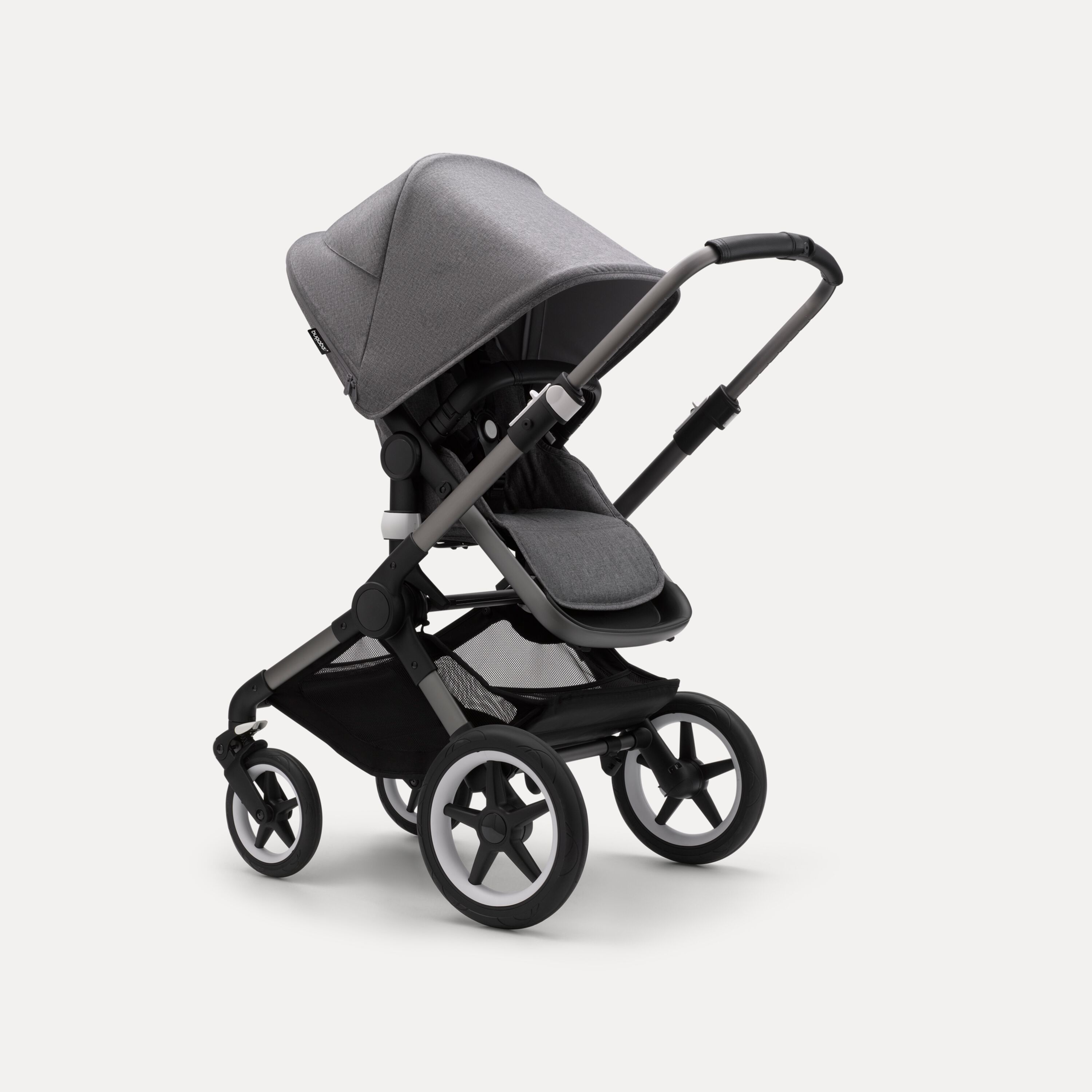 Refurbished Bugaboo Fox 3 complete GRAPHITE/GREY MELANGE-GREY MELANGE - Main Modal Image Slide 4 of 5