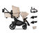 Bugaboo Kangaroo 2-in-1 double stroller Essentials Bundle