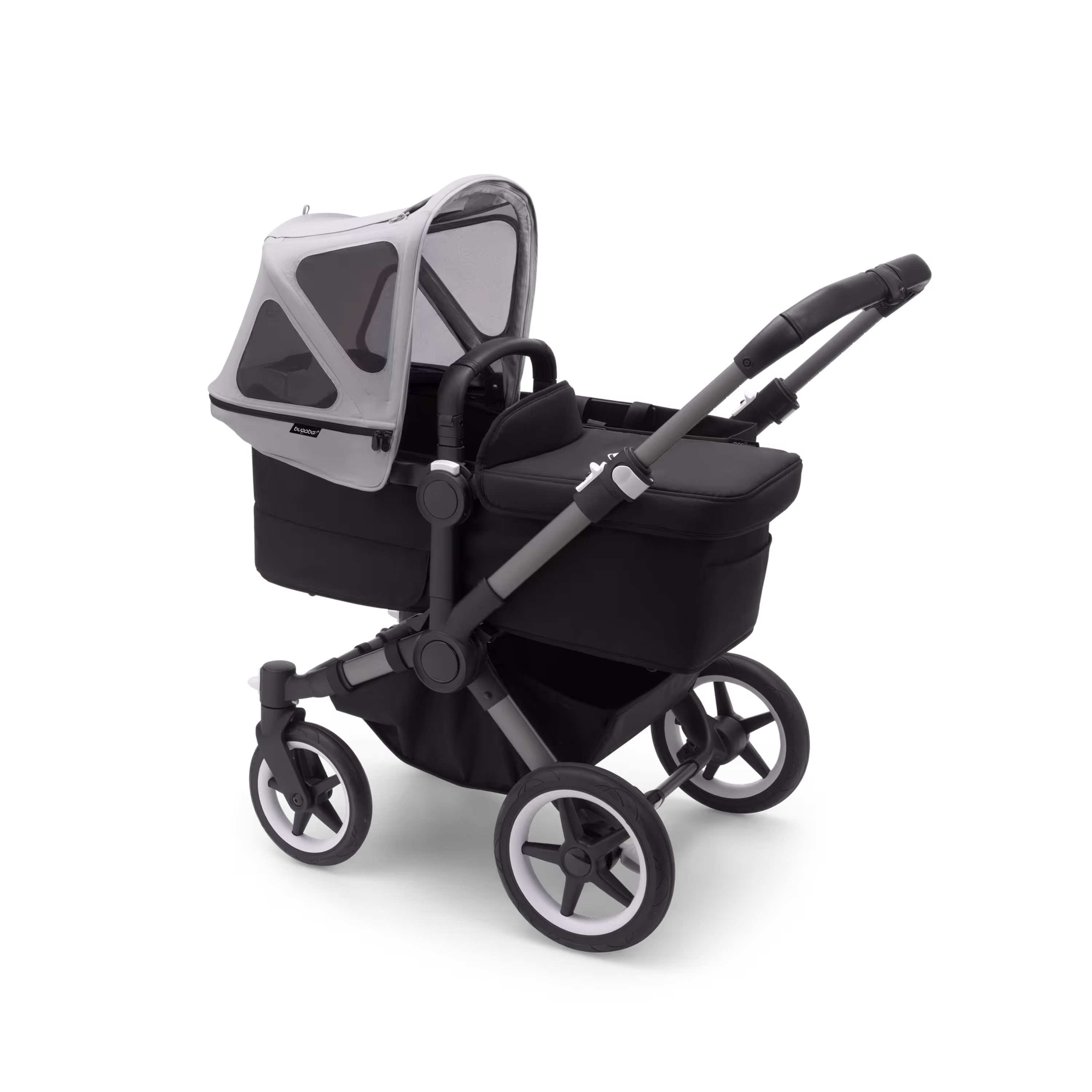 Bugaboo Donkey breezy sun canopy MISTY GREY - Main Modal Image Slide 4 of 5