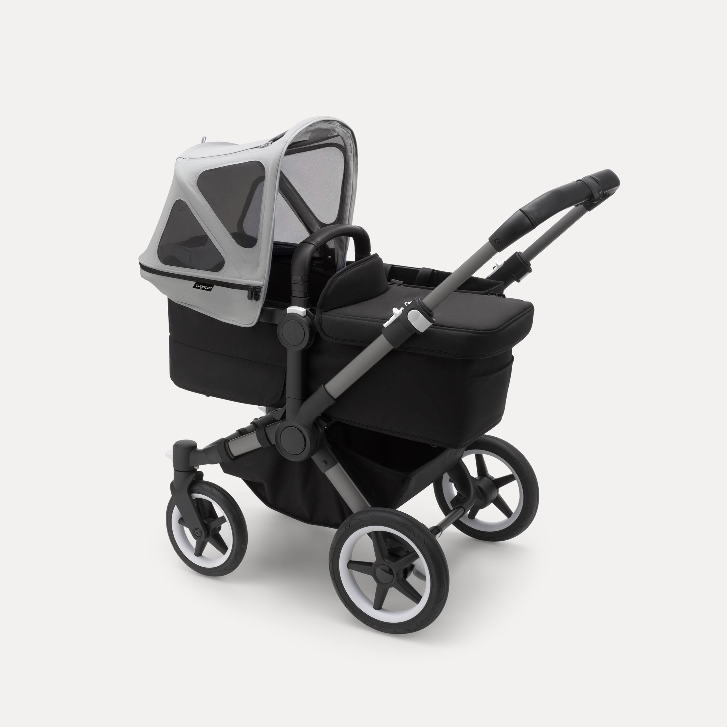 Bugaboo Donkey breezy sun canopy MISTY GREY - Main Modal Image Slide 4 of 5
