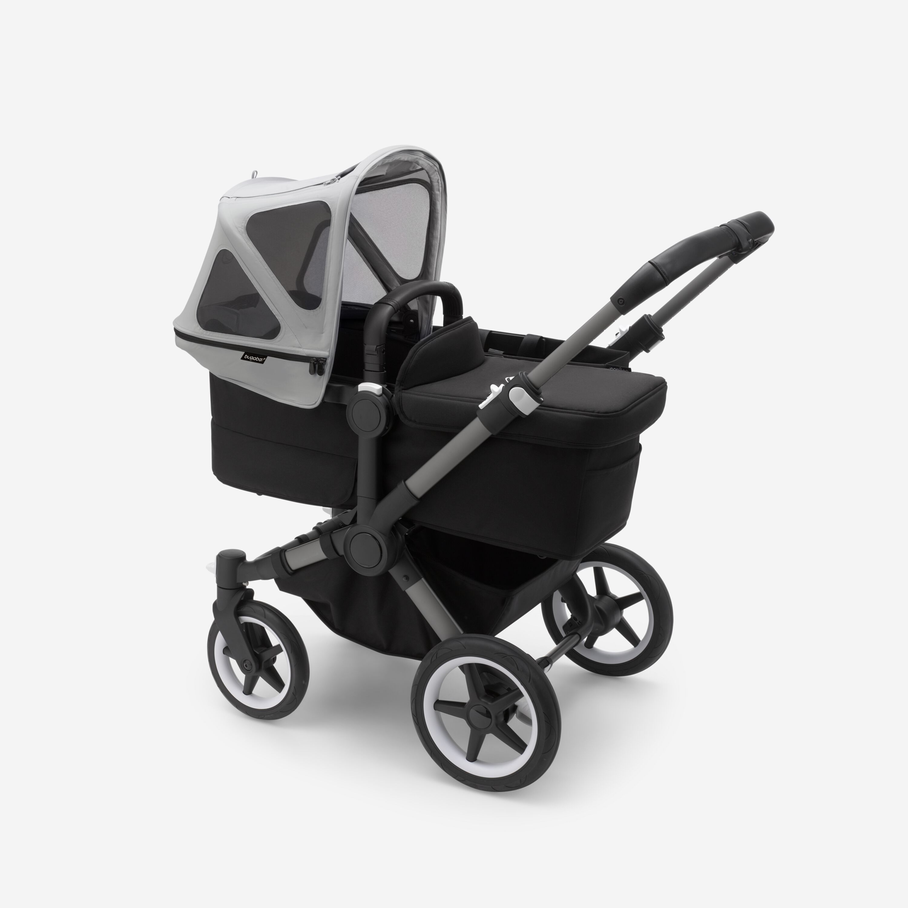 Bugaboo Donkey breezy sun canopy MISTY GREY - Main Modal Image Slide 4 of 5