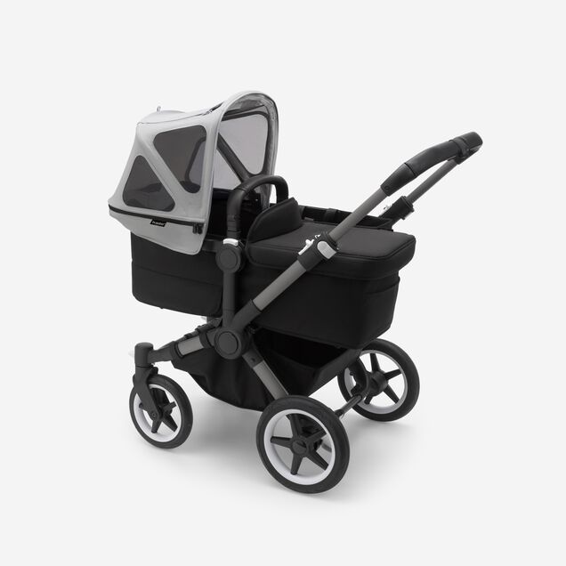 Bugaboo Donkey breezy sun canopy MISTY GREY - Main Image Slide 4 of 5