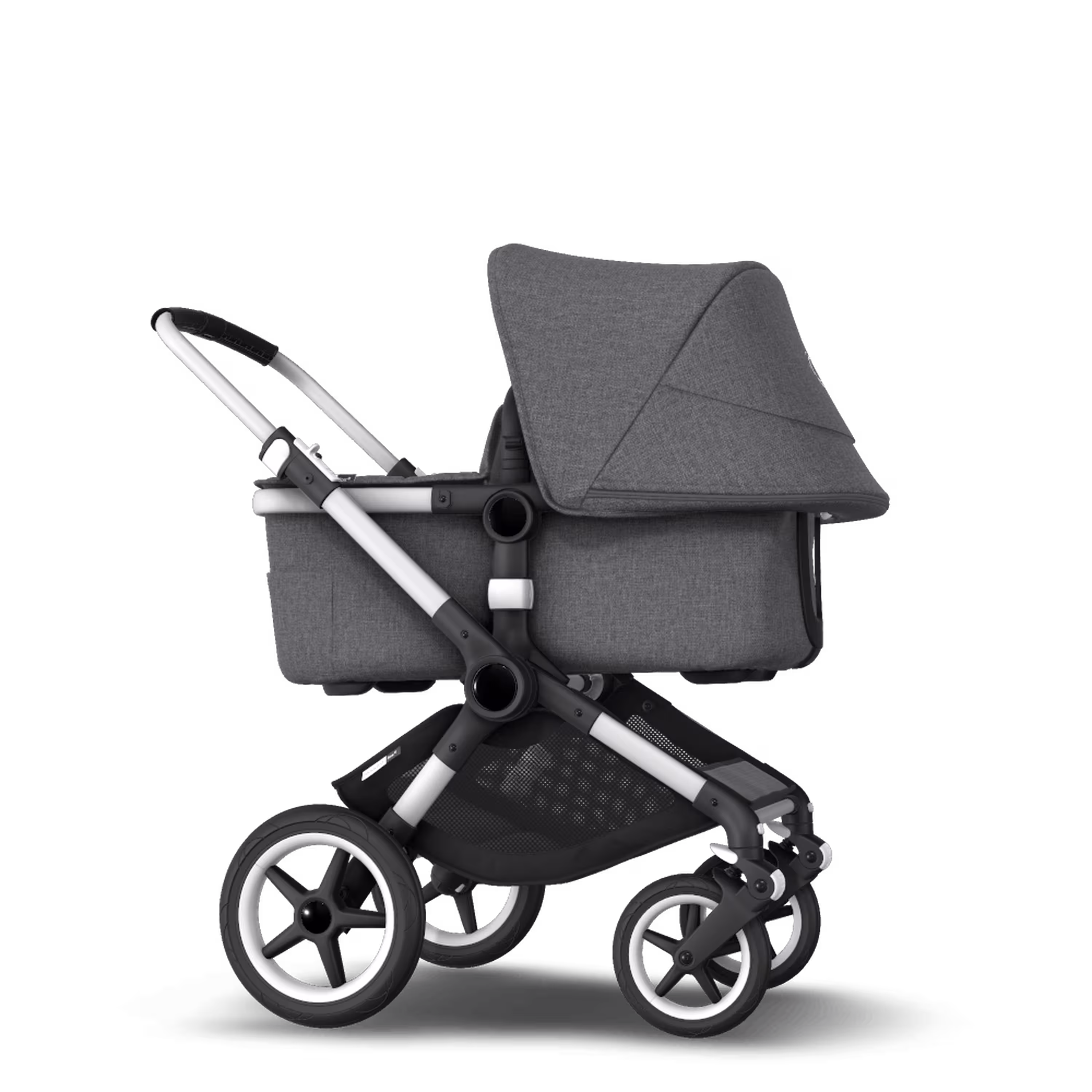 Refurbished Bugaboo Fox2 complete ALU/GREY MELANGE-GREY MELANGE - Main Modal Image Slide 5 of 10