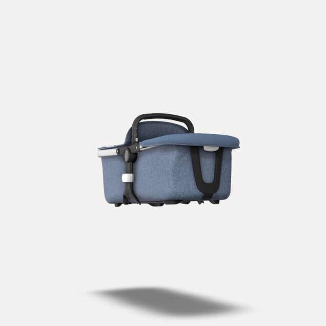 Bugaboo Fox bassinet fabric set BLUE MELANGE - Main Image Slide 1 of 6