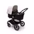Bugaboo Fox 3 bassinet and seat stroller black base, midnight black fabrics, misty white sun canopy - Thumbnail Slide 2 of 9