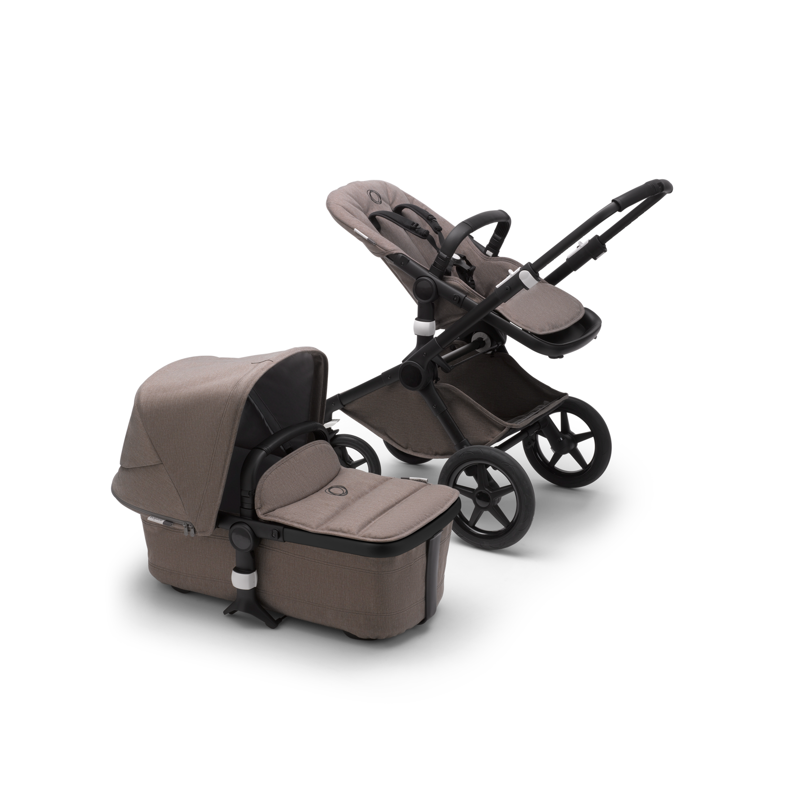Bugaboo Fox 2 Mineral complete | BLACK/TAUPE - Thumbnail Slide 4 van 5
