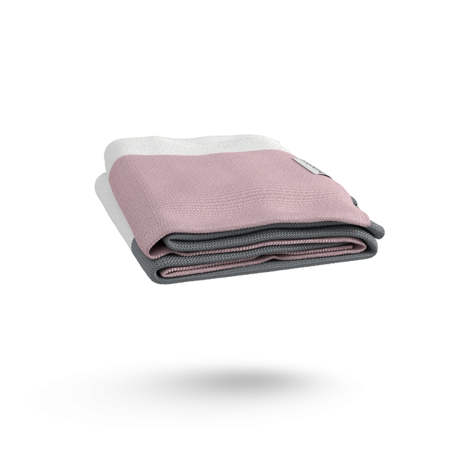Bugaboo Light Cotton Blanket - SOFT PINK MULTI