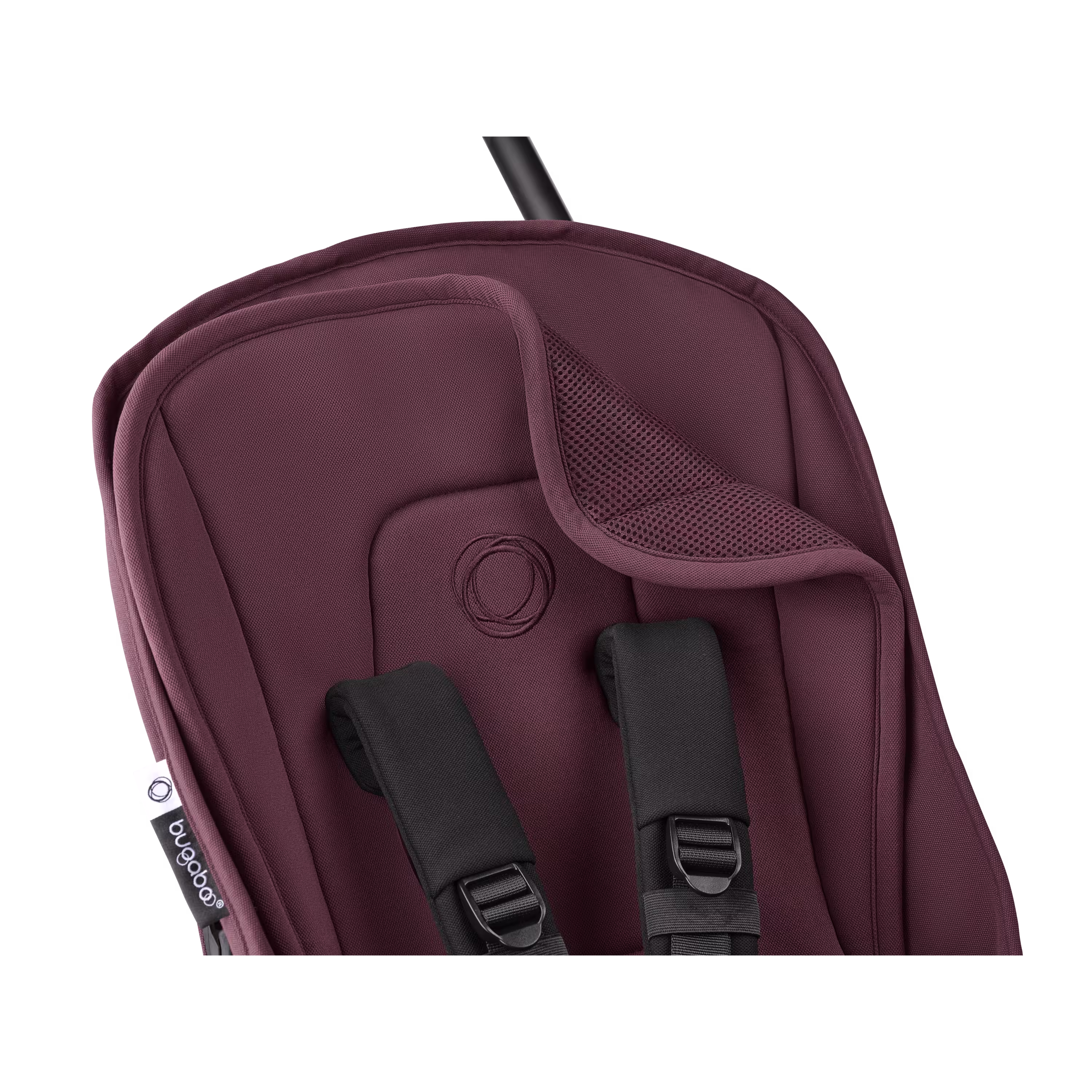 Refurbished Bugaboo dual comfort seat liner DARK CHERRY - Main Modal Image Slide 2 of 2