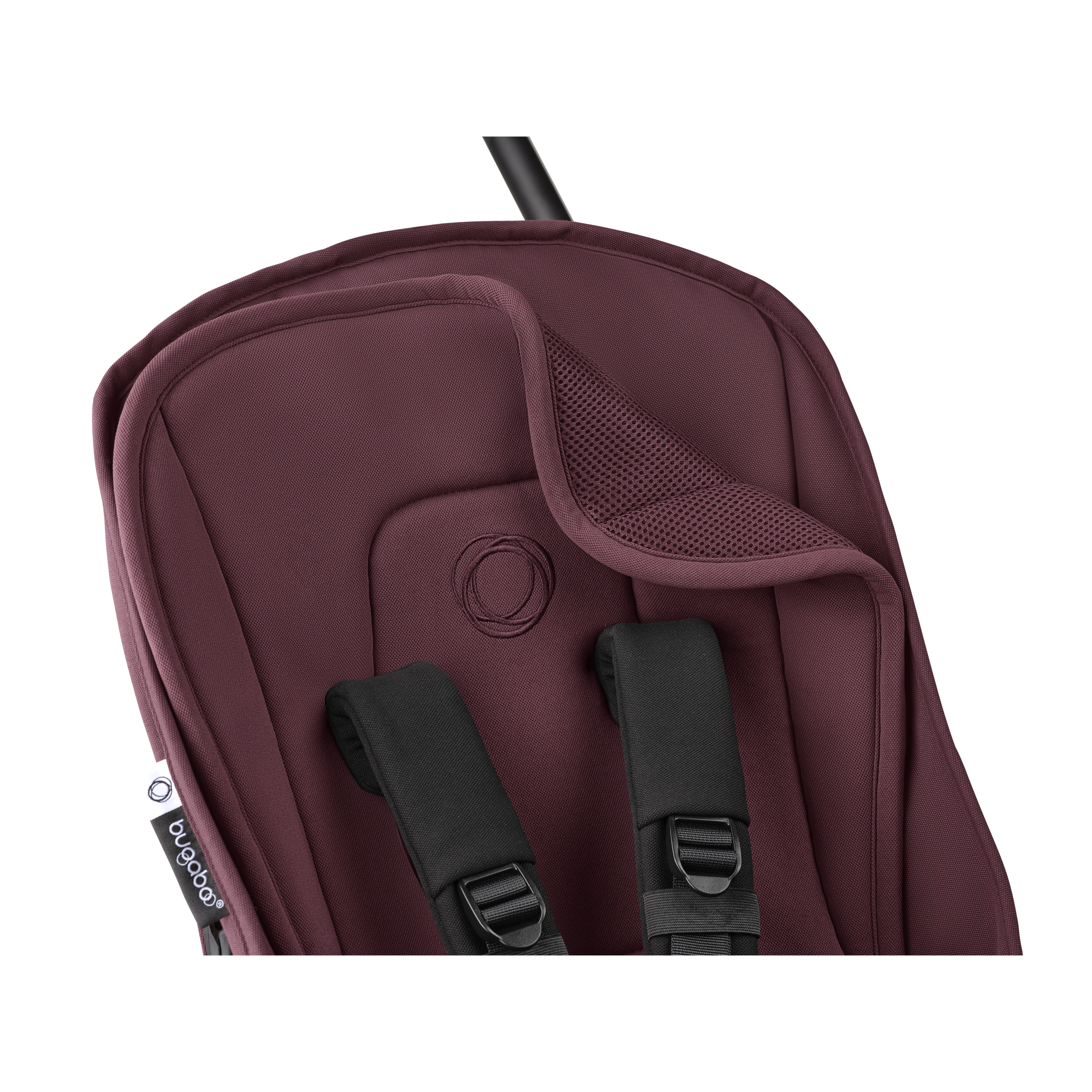 Refurbished Bugaboo dual comfort seat liner DARK CHERRY - Thumbnail Slide 2 of 2