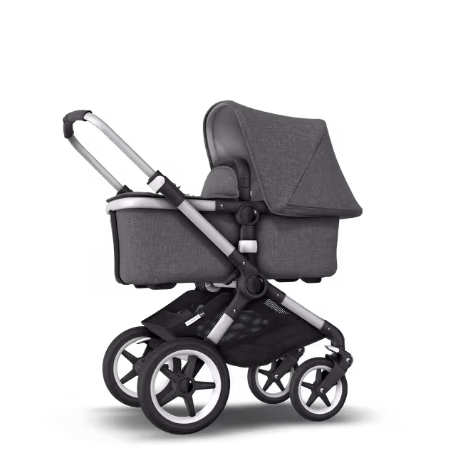 Refurbished Bugaboo Fox complete ALU/GREY MELANGE-GREY MELANGE - Main Image Slide 6 of 6