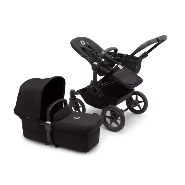 Bugaboo Donkey 5 Mono complete BLACK/MIDNIGHT BLACK-MIDNIGHT BLACK - Main Image Slide 2 of 9