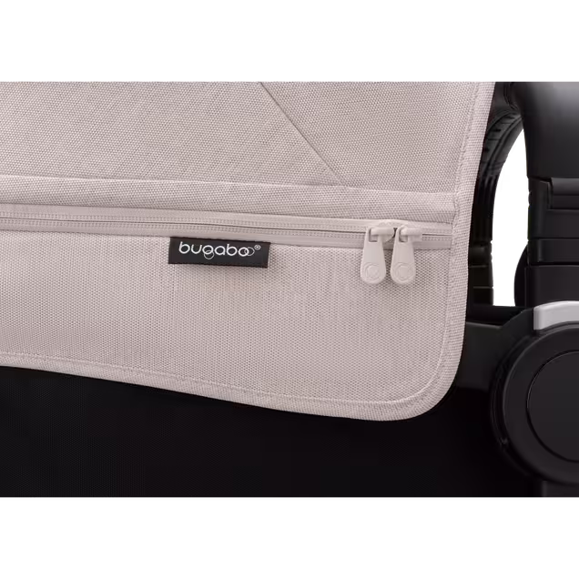 Refurbished Bugaboo Donkey 5 Mono complete RW fabric US BLACK/MIDNIGHT BLACK-MISTY WHITE - Main Image Slide 5 of 10