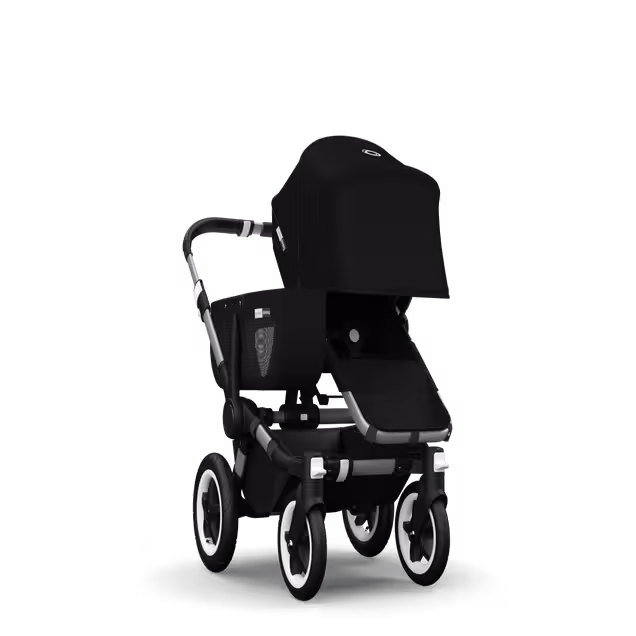 Refurbished Bugaboo Donkey Mono complete ALU/BLACK-BLACK - Main Image Slide 1 of 8