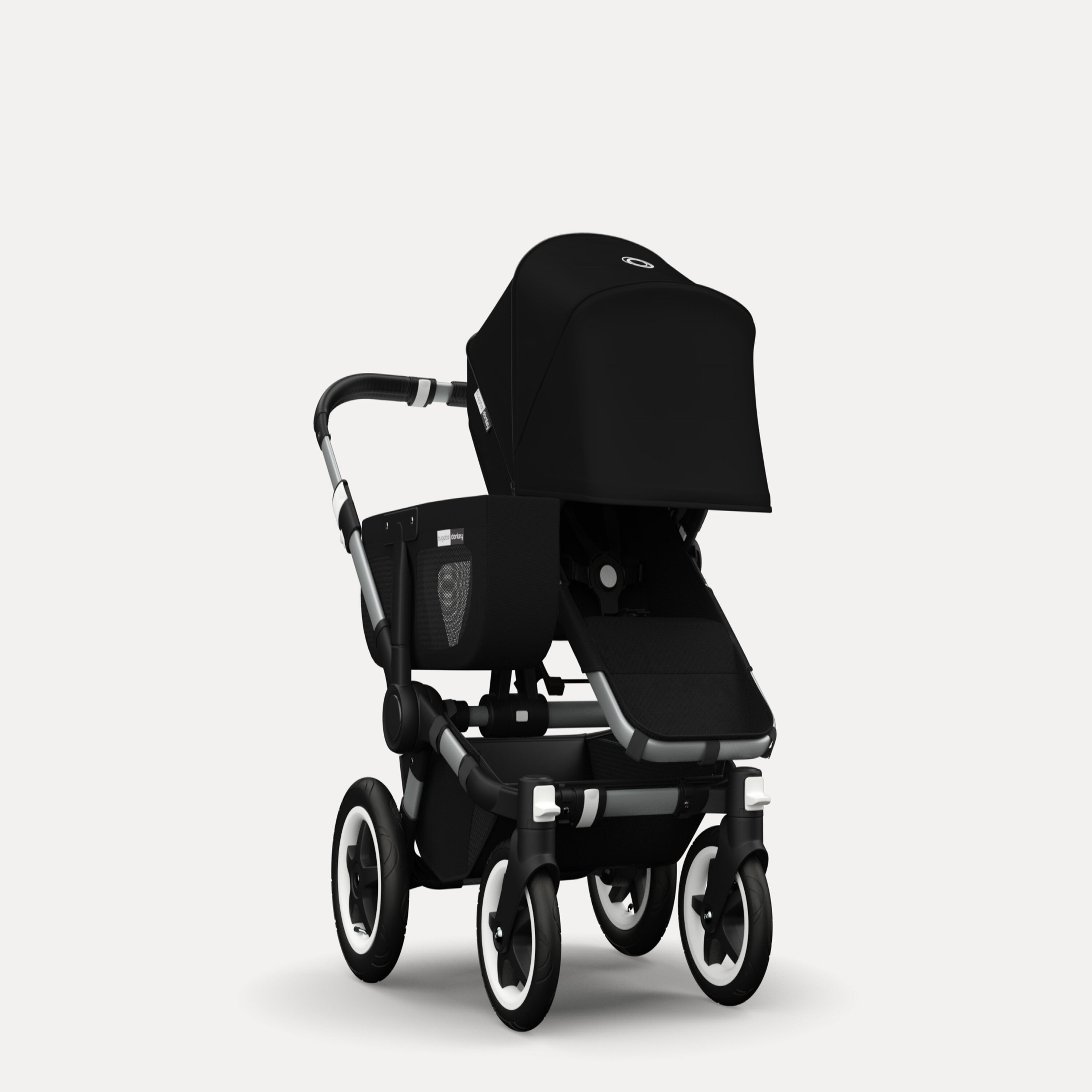 Refurbished Bugaboo Donkey Mono complete ALU/BLACK-BLACK - Main Modal Image Slide 1 of 8