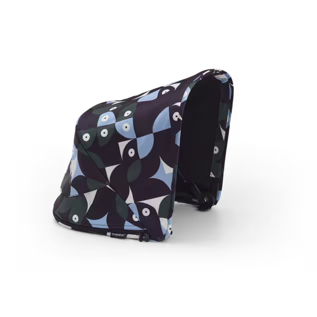 Bugaboo Fox 3 sun canopy Animal Explorer GREEN/ LIGHT BLUE - Main Image Slide 1 of 7