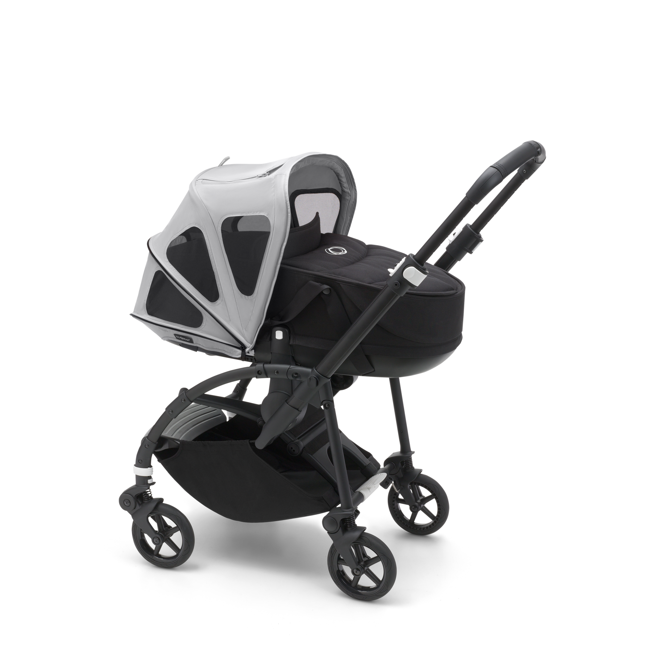 Bugaboo Bee breezy sun canopy MISTY GREY - Thumbnail Slide 3 of 7