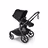 Bugaboo Kangaroo seat-only stroller black base, midnight black fabrics, midnight black sun canopy - Thumbnail Slide 1 of 11