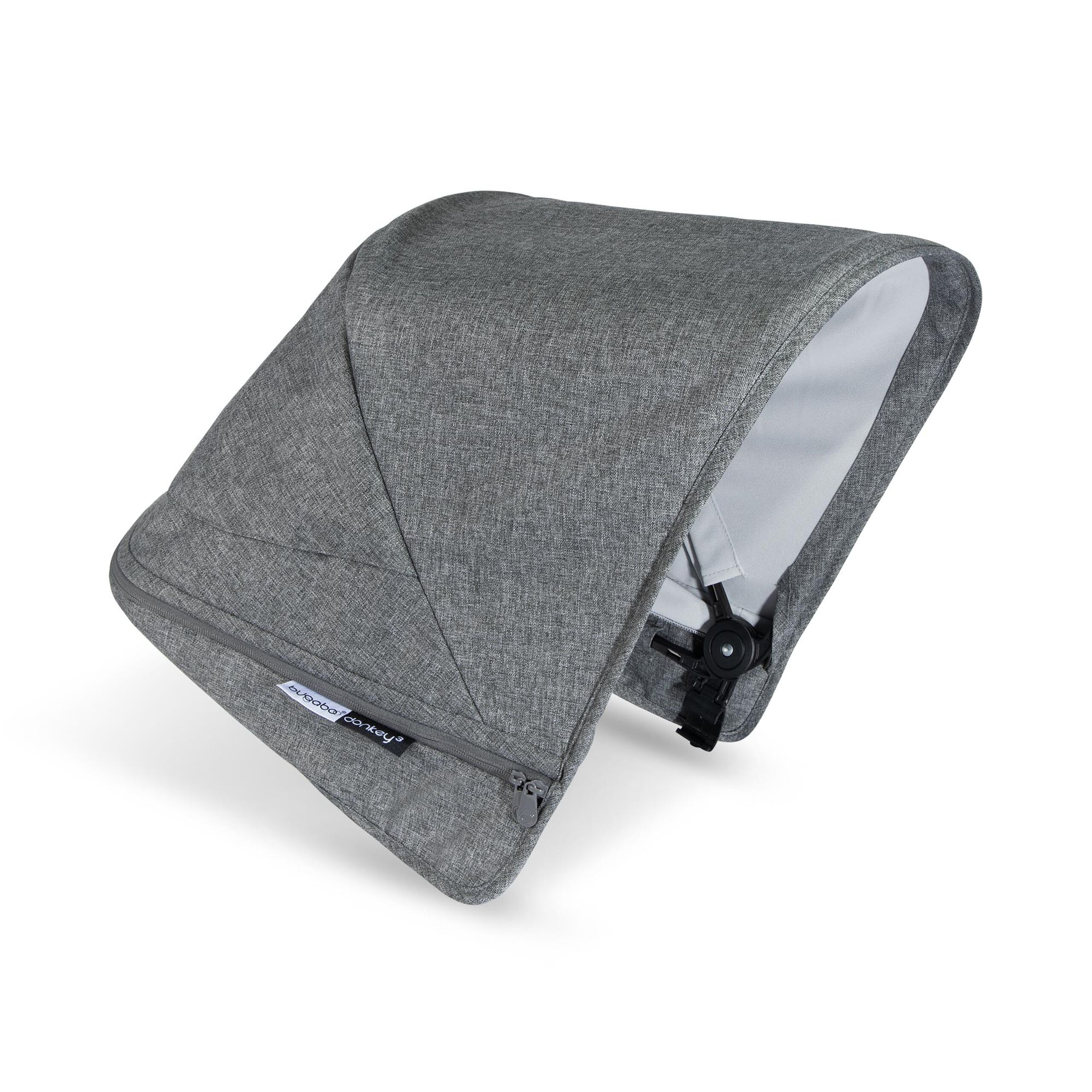 Bugaboo Donkey3 sun canopy GREY MELANGE - Thumbnail Slide 1 of 22