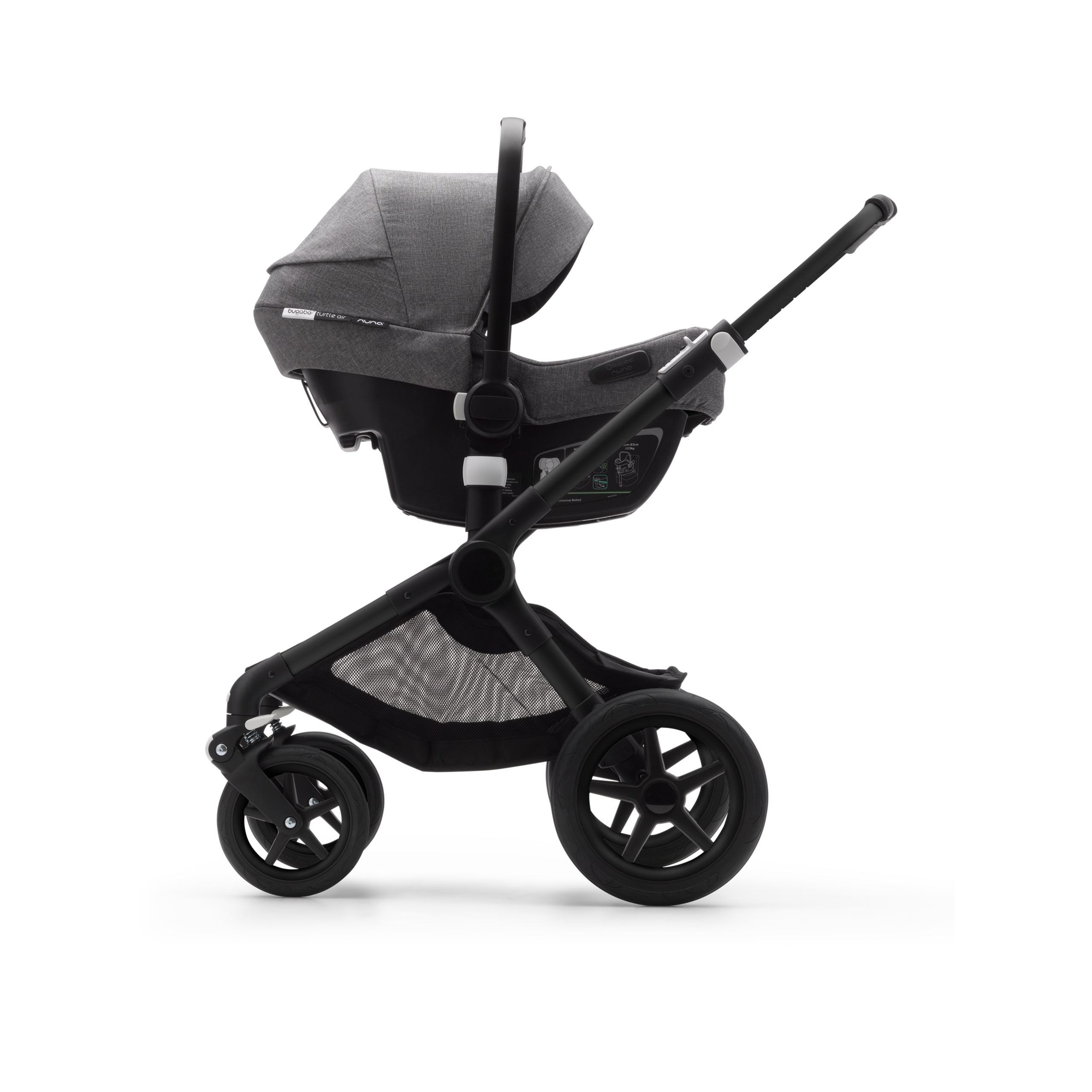 Bugaboo Turtle air by Nuna car seat GREY - Thumbnail Slide 12 of 14