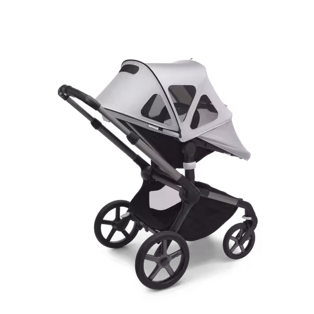 Bugaboo Fox/Cameleon3/Lynx breezy sun canopy v2 MISTY GREY - Main Image Slide 5 of 6