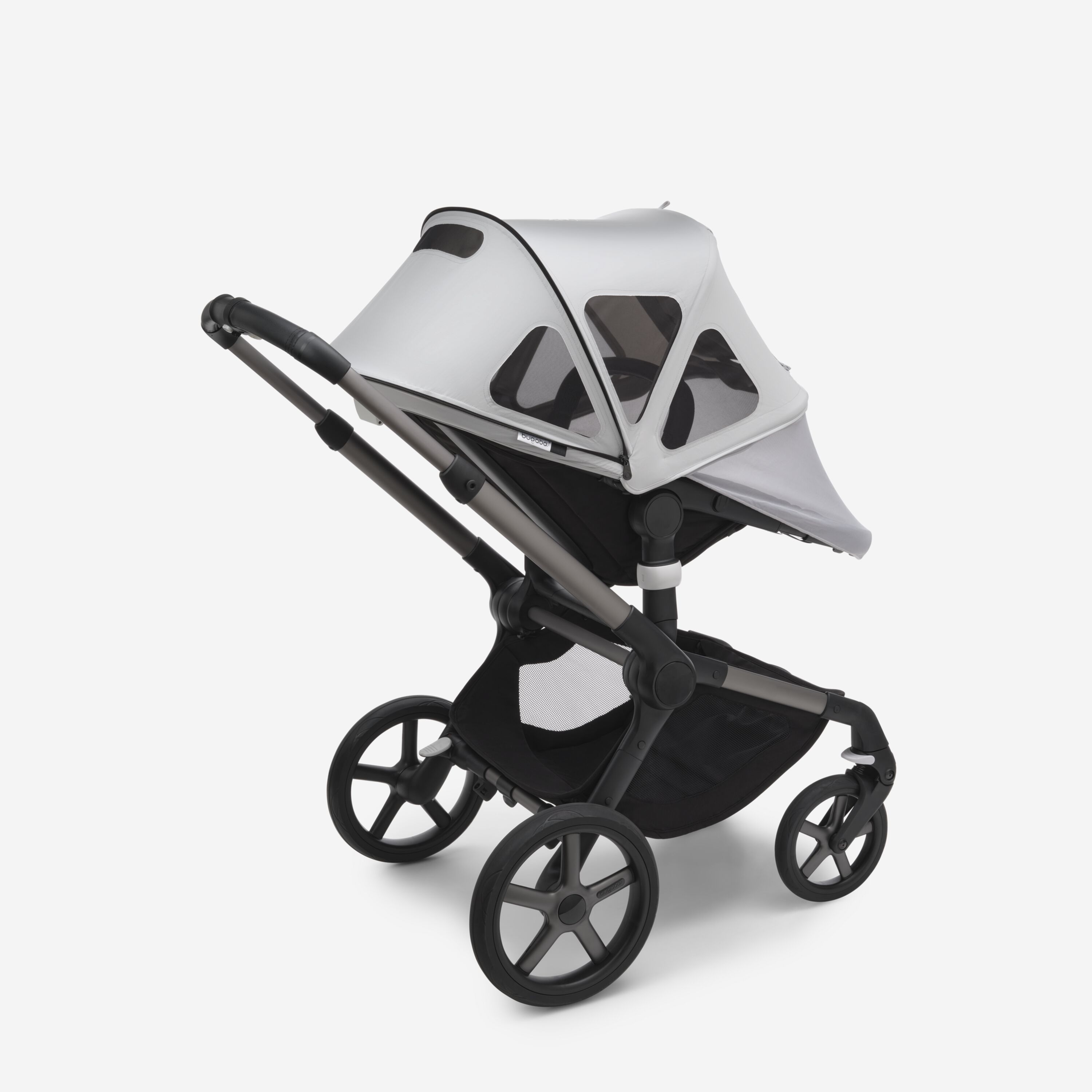 Bugaboo Fox/Cameleon3/Lynx breezy sun canopy v2 MISTY GREY - Main Modal Image Slide 5 of 6