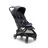 Bugaboo Butterfly travel stroller black base, stormy blue fabrics, stormy blue sun canopy - Thumbnail Slide 1 of 13