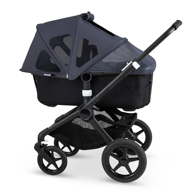 Refurbished Bugaboo Fox/Cameleon3 breezy sun canopy STELLAR/ STEEL BLUE - Main Image Slide 17 of 20