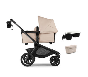 Kangaroo Single-to-double Stroller Essentials Bundle