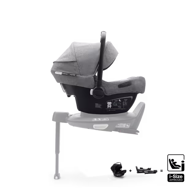 Refurbished Bugaboo Turtle air by Nuna car seat GREY - Main Image Slide 2 of 7
