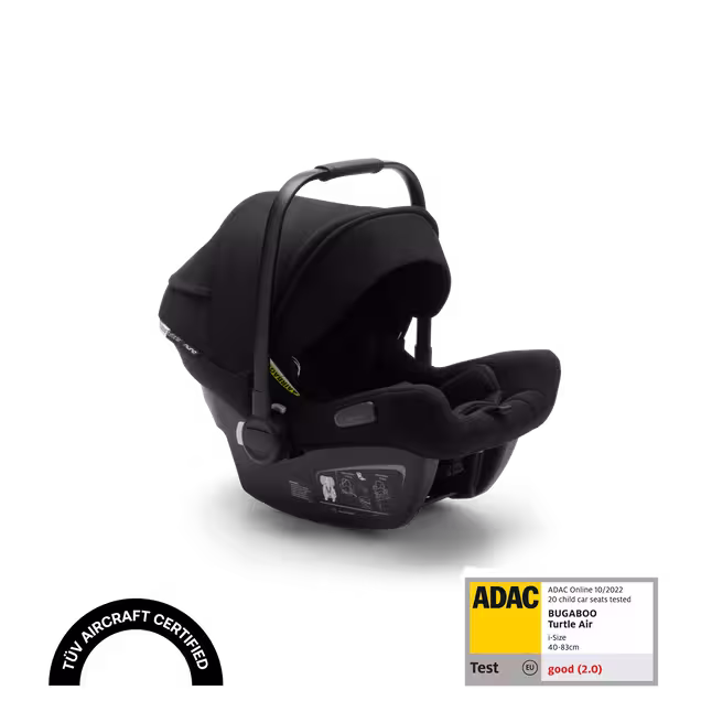 Bugaboo Turtle Air by Nuna car seat BLACK - Main Image Slide 1 of 6