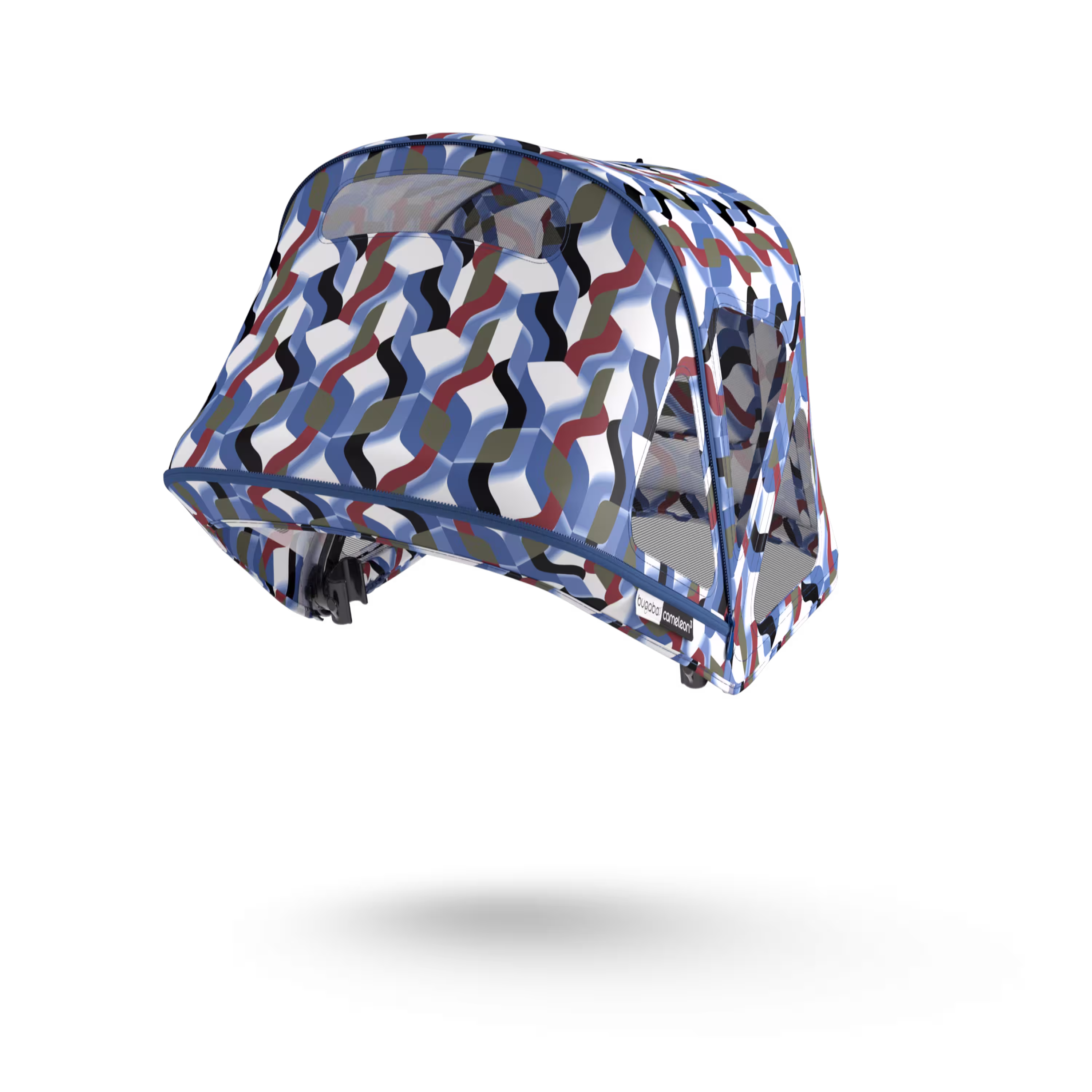 Bugaboo Fox/Cameleon3 breezy sun canopy WAVES - Main Modal Image Slide 4 of 9