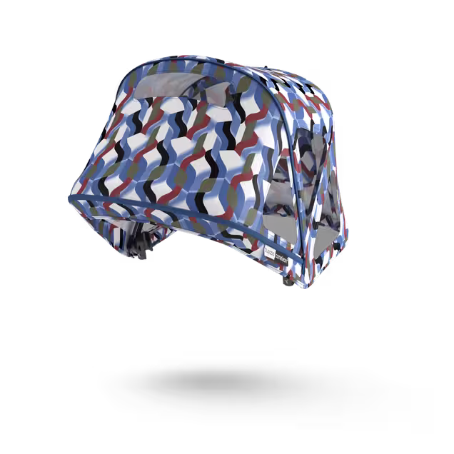 Bugaboo Fox/Cameleon3 breezy sun canopy WAVES - Main Image Slide 4 of 9