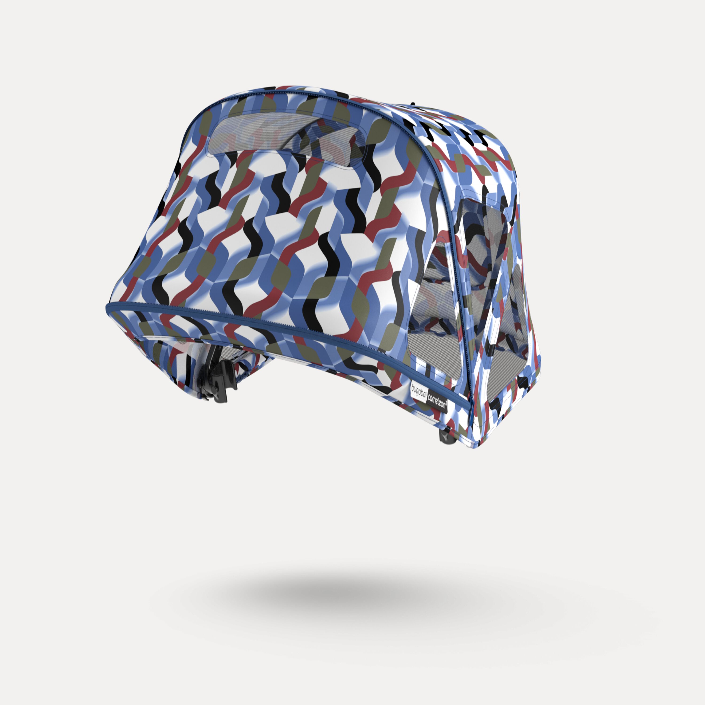 Bugaboo Fox/Cameleon3 breezy sun canopy WAVES - Main Modal Image Slide 4 of 9