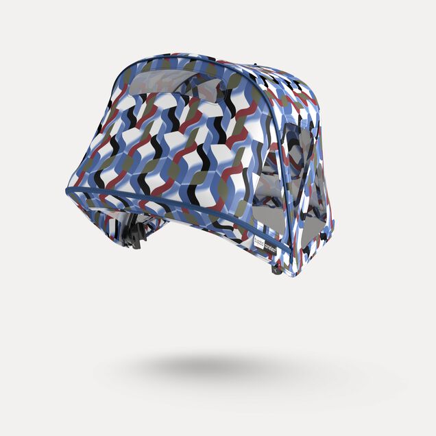 Bugaboo Fox/Cameleon3 breezy sun canopy WAVES - Main Image Slide 4 of 9