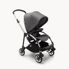 PP Bugaboo Bee 6 seat stroller grey melange sun canopy, grey melange fabrics, aluminium base