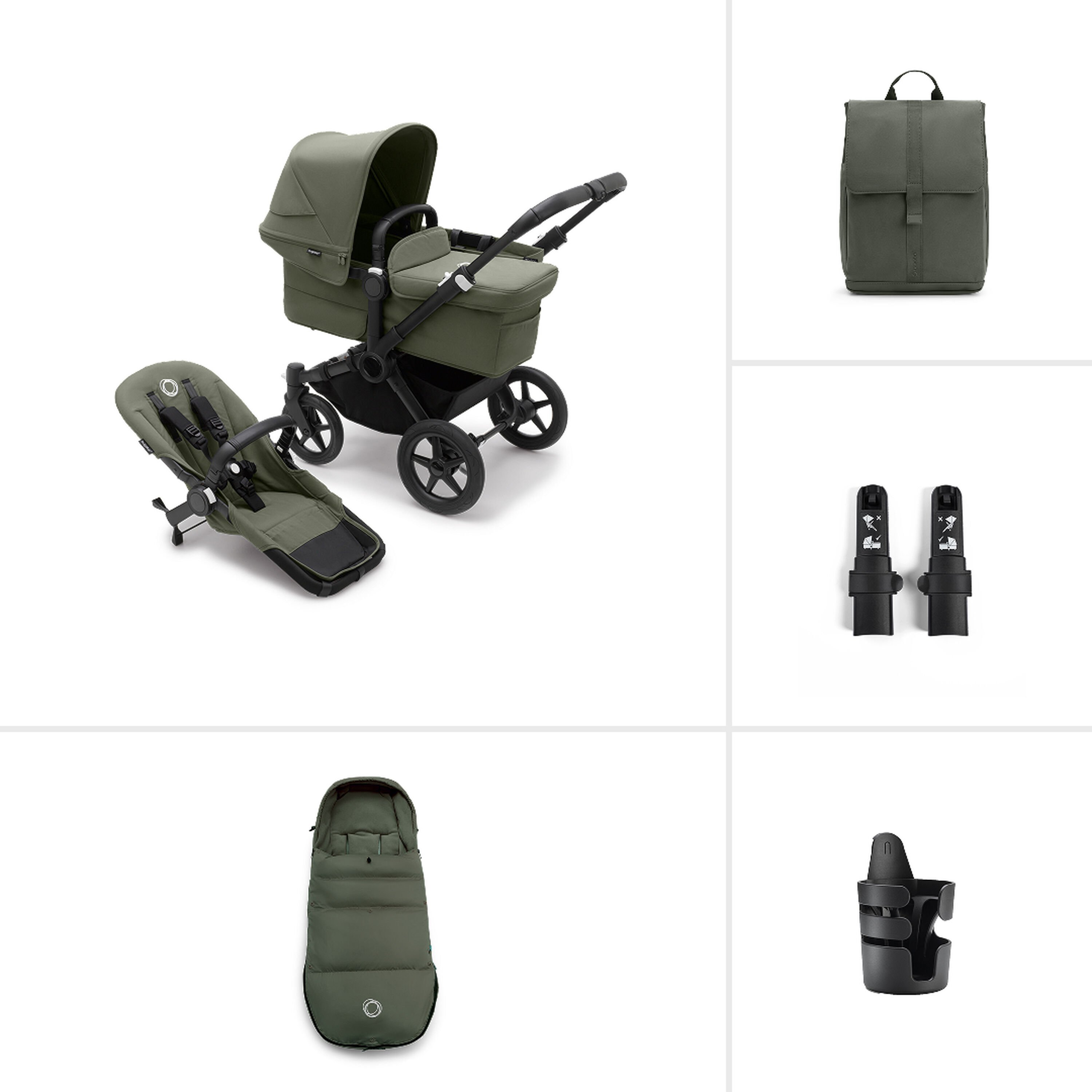Bugaboo Donkey 5 Mono Barnvagnspaket Bas - Main Modal Image Slide 1 of 6