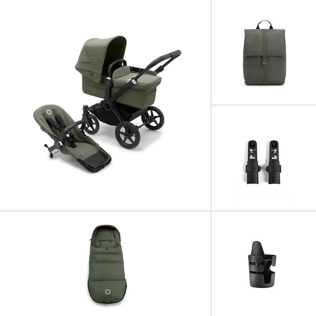 Bugaboo Donkey 5 Mono Barnvagnspaket Bas - Main Image Slide 1 of 6