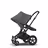 Bugaboo Cameleon 3 Plus seat and carrycot pushchair grey melange sun canopy, grey melange fabrics, black base - Thumbnail Slide 2 of 8
