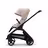 Bugaboo Dragonfly 2-in-1 stroller black base, desert taupe fabrics, desert taupe sun canopy - Thumbnail Slide 2 of 16