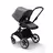 Bugaboo Lynx bassinet and seat stroller grey melange sun canopy, grey melange fabrics, black base - Thumbnail Slide 3 of 10