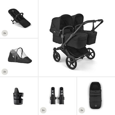 Bugaboo Donkey 6 Twin Essential stroller bundle