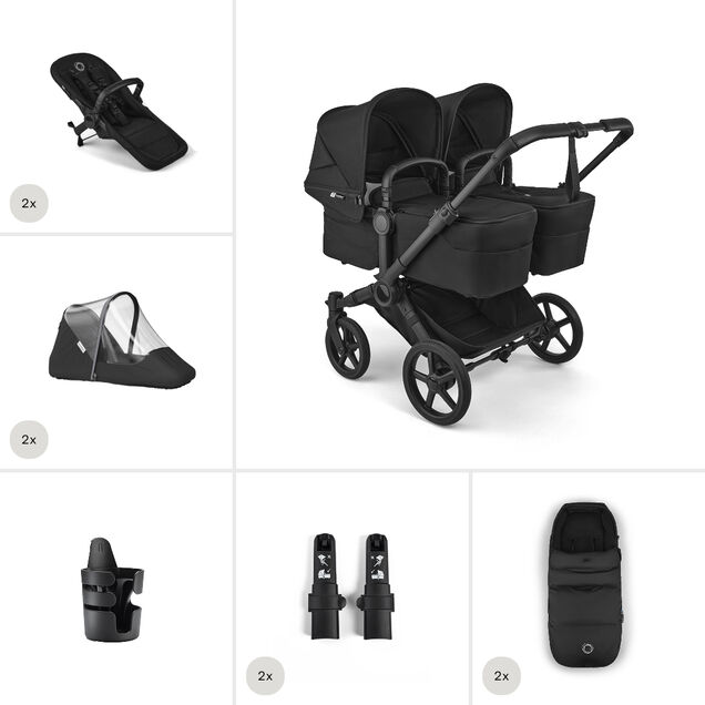 Bugaboo Donkey 6 Twin Essential stroller bundle - Main Image Slide 1 of 6