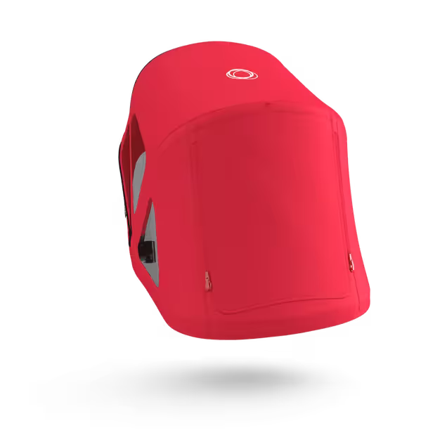 Bugaboo Fox/Cameleon3 breezy sun canopy NEON RED - Main Image Slide 7 of 8