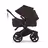 Bugaboo Donkey 6 double pram black base, cocoa brown fabrics, cocoa brown sun canopy - Thumbnail Slide 3 of 10