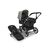 Bugaboo Donkey 5 Mono 2-in-1 stroller graphite base, midnight black fabrics, forest green sun canopy - Thumbnail Slide 1 of 12