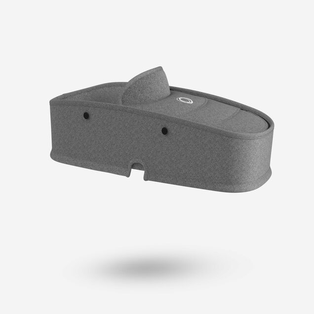 Bugaboo Bee3 carrycot tailored fabric set AU GREY MELANGE - Main Image Slide 2 of 3